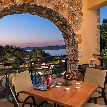 Sea View Villa Manolis With Private Pool Near The Beach Kalyves Buitenkant foto